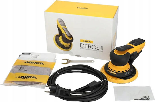 Mirka Deros II 650CV Exzenterschleifer 150mm Elektrisch mit Geschwindigkeitsregelung und mit Absaugsystem