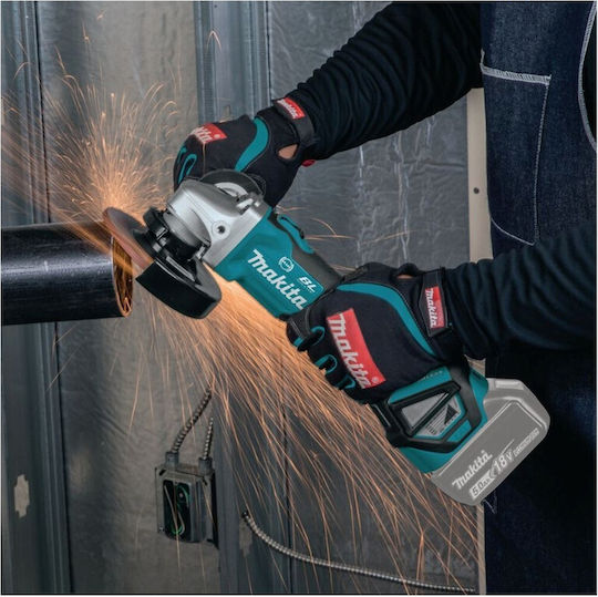 Makita DLX6114TJ Set Angle Wheel & Circular Saw & Drill Driver & Screwdriver & Multitool & Excavator 18V with 3 Batteries 5Ah and Case