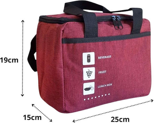 Uncle George Insulated Handbag 7 Liters L25 x W15 x H19cm (Various Colors)