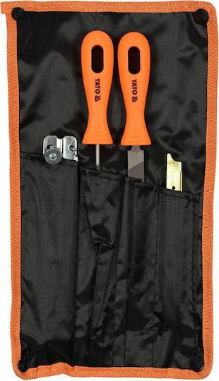 Yato YT-85041 Satz Feilen mit Griff 4Stück