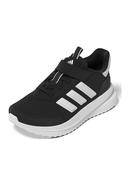 X_PLRPATH Kids Sports Shoes Running with Hoop & Loop Closure Core Black / Cloud White