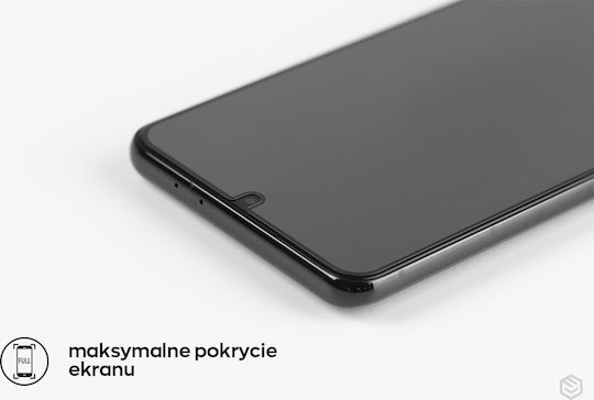 MyScreenPROTECTOR Full Glue Full Face Tempered Glass Μαύρο (TCL 405 / 406 / 408)