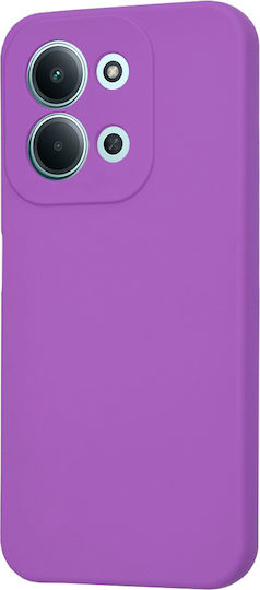 Techsuit Softflex Umschlag Rückseite Silikon Lila (Redmi 15C 4G)