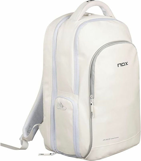 Nox Tennis Tasche Rucksack Padel Weiß