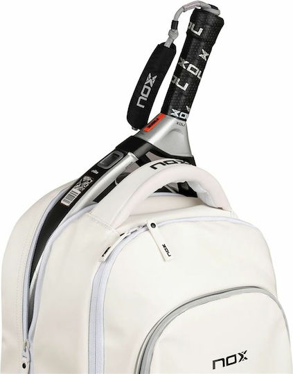 Nox Tennis Tasche Rucksack Padel Weiß