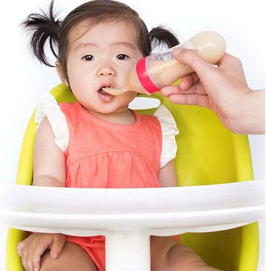 Nuby Silicone Baby Feeder for 3+ months Blue