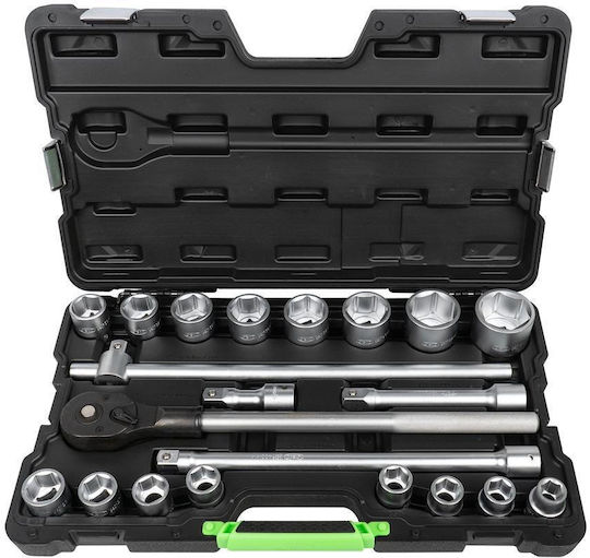 JBM Ratschen- & Steckschlüssel-Sets 3\4" 21Stück