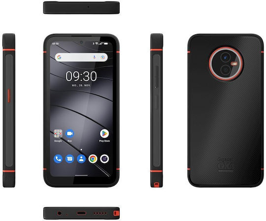Gigaset GX4 PRO Dual SIM (6/128GB) Ανθεκτικό Smartphone Μαύρο
