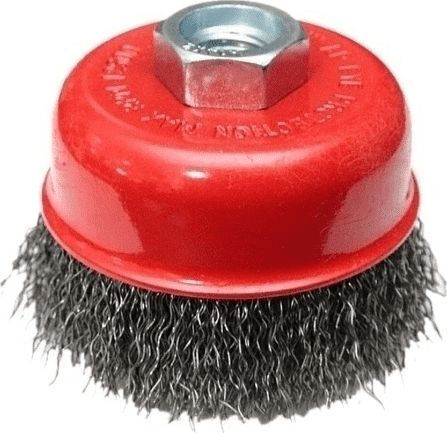 Awtools Intramental Brush 100mm M14 Corrugated Wire