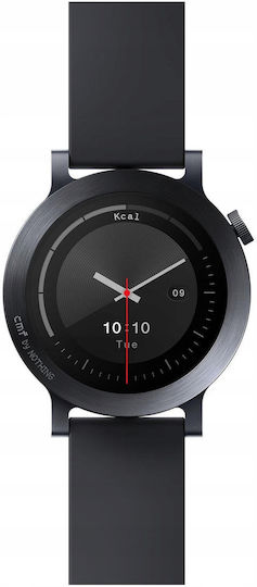 Nothing CMF Watch 3 Pro Aluminium 47mm με Παλμογράφο (Dark Grey)
