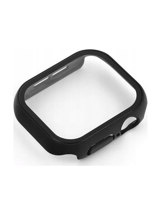 Bestsuit Plastic Case with Glass in Black color for Apple Watch 10 42mm