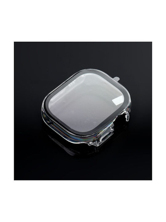 X-One Dropguard Plastic Case in Transparent color for Apple Watch Ultra/Ultra 2.
