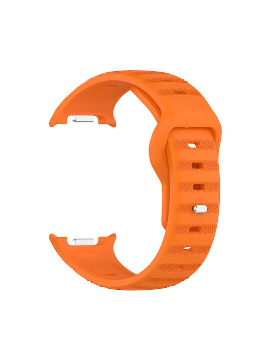 Techsuit Armband Silikon Orange (Samsung Galaxy Watch8 40mm, Watch8 44mm, Watch8 Classic)