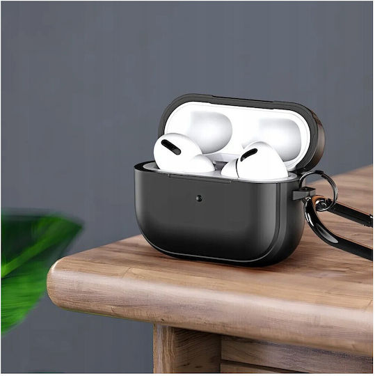 Dux Ducis Θήκη Σιλικόνης σε Μαύρο χρώμα για Apple AirPods Pro