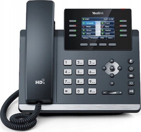 Yealink Sip-t73w Wired IP Phone Black