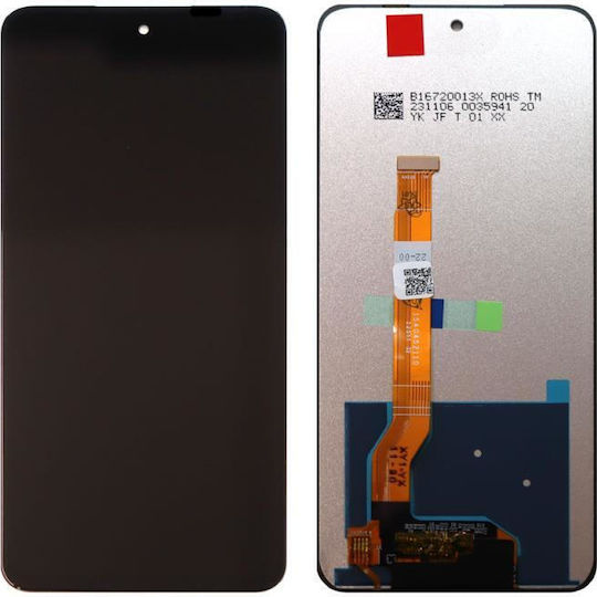 O ecran cu Mecanism Tactil pentru Realme C67 5G (Negru)