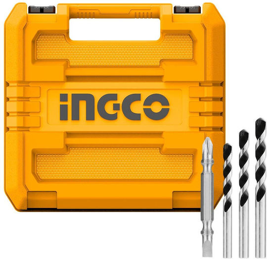 Ingco CIDLI12206E Percussive Battery Drill Driver 12V 2x1.5Ah