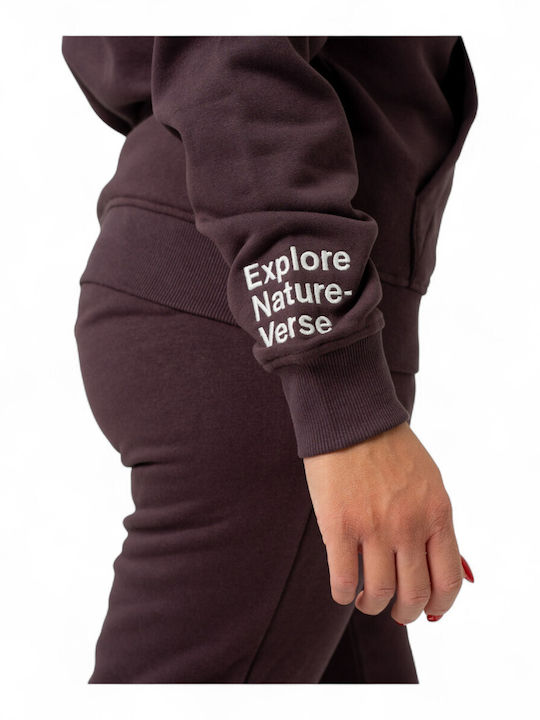 Women's Sweatshirt Burgundy