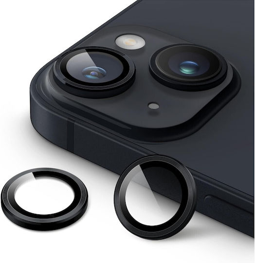 Τζαμάκι Κάμερας Frame Apple Iphone 13 6.1'' Μαύρο