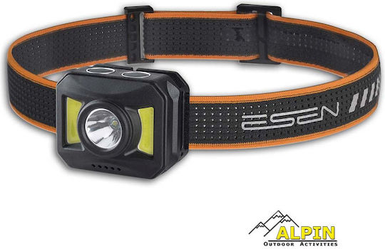 Alpin Headlamp LED with Maximum Brightness 600lm Red