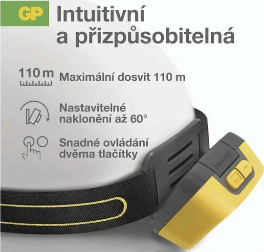 Emos Φακός Κεφαλής LED IPX5