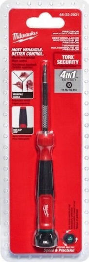 Milwaukee Präzisionsschraubendreher Torx 4in1