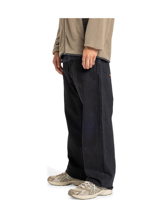Herren Jeanshose mit Loose Baggy Passform Schwarz