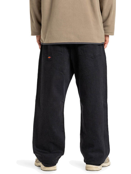Herren Jeanshose mit Loose Baggy Passform Schwarz