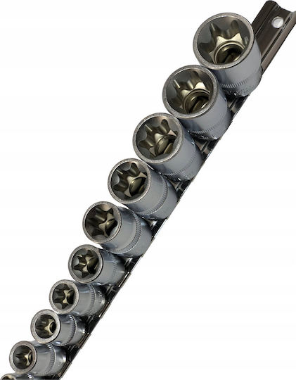 Honiton Καρυδάκια Torx με Καρέ Υποδοχής 1/4" Σετ 14τμχ