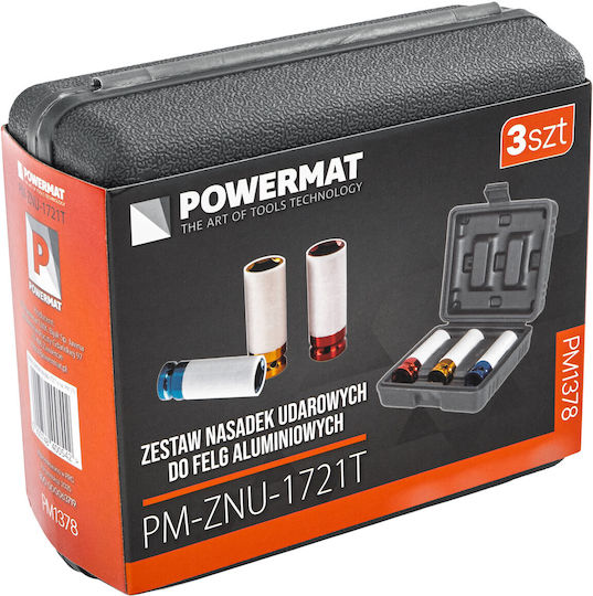 Powermat Polycăpăcel Pneumatic - Pneumatic cu Patrat de Prindere 1/2" 1buc