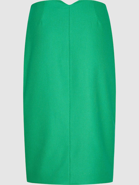 Midi Fustă Plic Verde