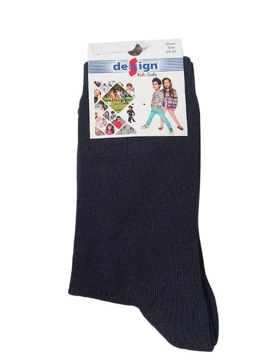 Design Socks Παιδικές Κάλτσες Μαύρες