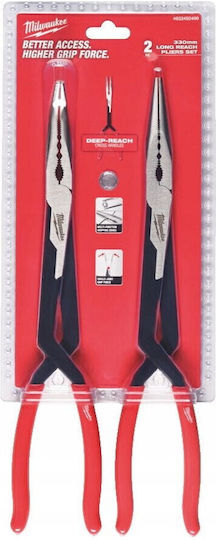 Milwaukee Slackable Pliers Set Straight Length 330mm