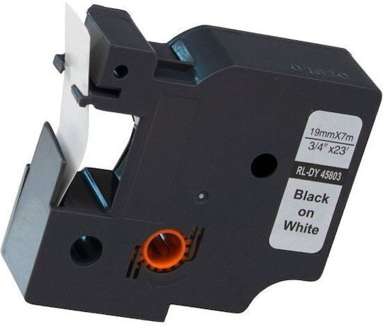 G&G Ταινία Ετικετογράφου 1m x 19mm Συμβατή με Dymo D1