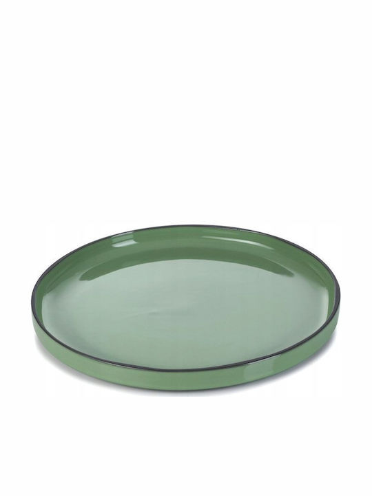 Revol Revol Serving Plate Shallow Green with Diameter 28cm