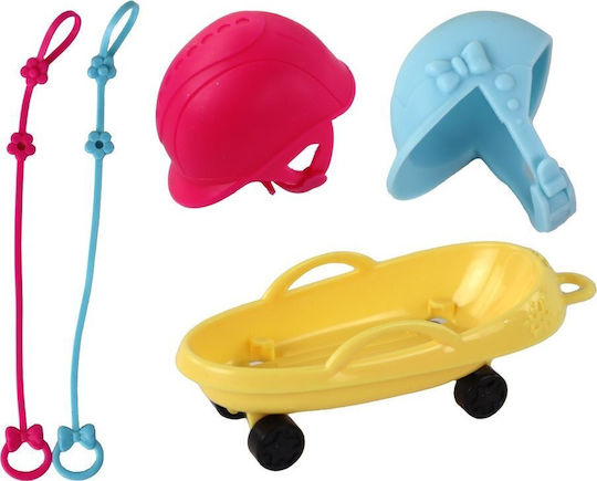 Puppe Kinder Anlily Rollschuhe Hund Wintersport Lean Toys