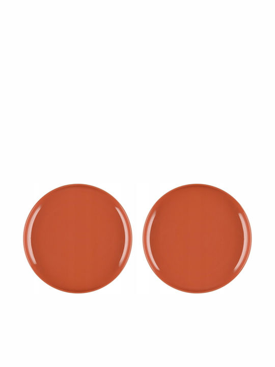 Mplco Plate Shallow with Diameter 21cm 2pcs