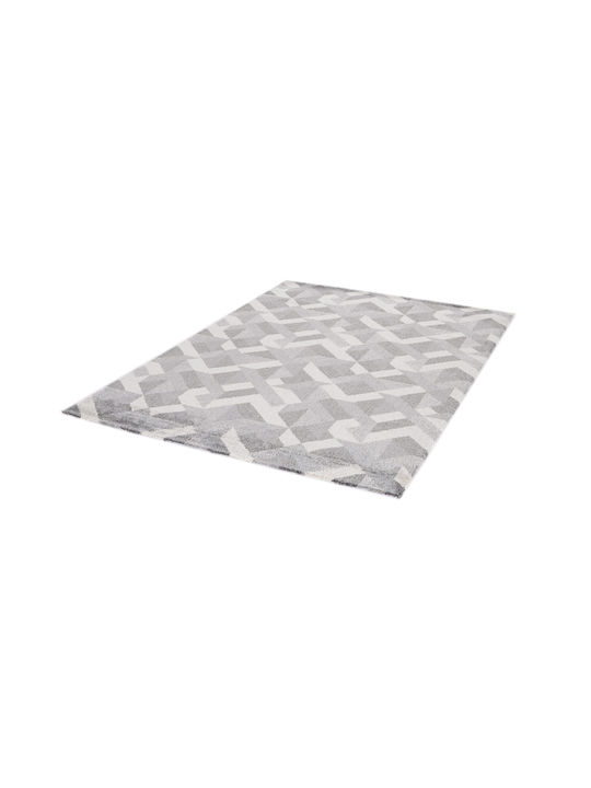 Decostar Loom Χαλί Ορθογώνιο Γκρι 140x200cm