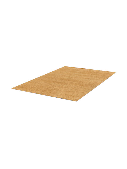 Decostar Dolce 71181-808 Teppich Rechteckig Synthetisch,Polyester/Cotton/Leather Gelb
