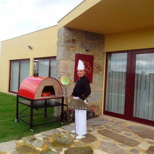 Maximus Suport Mobil Metalic Cuptor Tradițional De Pizza Cu Lemne Maximus Prime 108 X 100 X 98 Cm