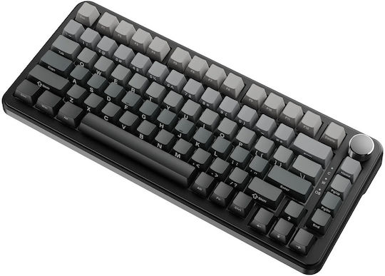 Ajazz AK820 Gaming Μηχανικό Πληκτρολόγιο Tenkeyless με Magnetic διακόπτες και RGB φωτισμό (Αγγλικό US) Gradient Grey