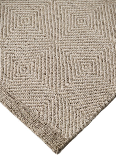 Tapicap Herringbone Χαλί Ορθογώνιο Μάλλινο Natural 200x300cm