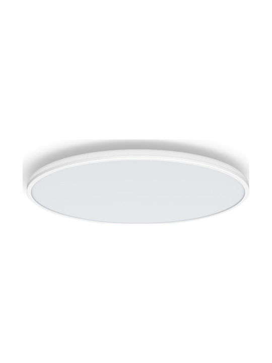 Philips Таванно осветление Бяла с Вграден LED