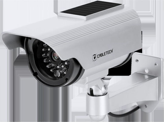 Cabletech DK-12 Solar Dummy Surveillance Bullet Camera White