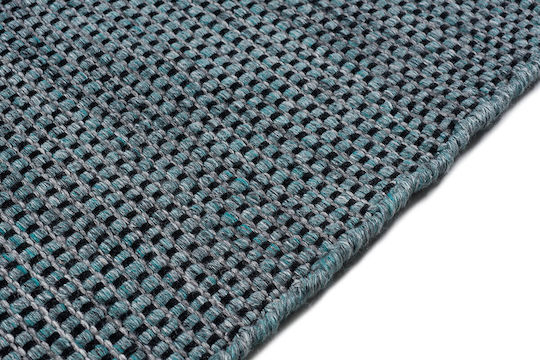 Tapicap Rebot Pet Rug Rectangular Aqua