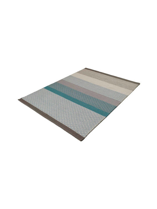 Tapicap Ios Woolen Kelim Χαλί Ορθογώνιο Μάλλινο Grey Brown 160x230cm