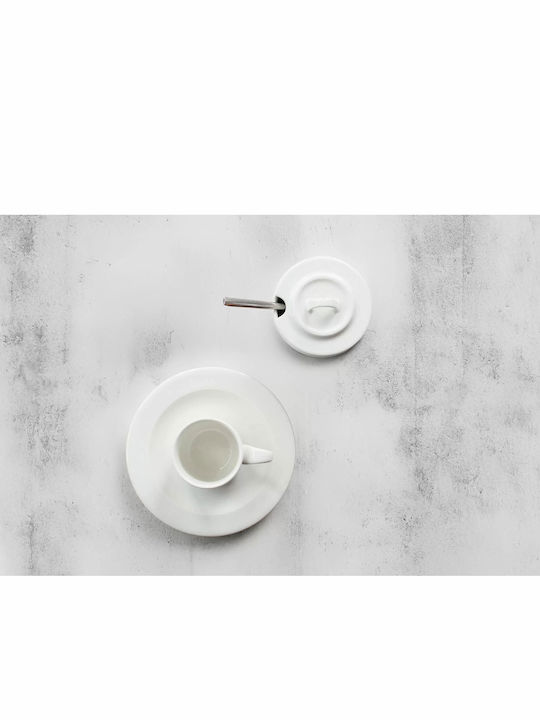 Orion Φλιτζάνι Espresso από Πορσελάνη Λευκό 90ml