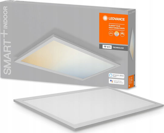 Ledvance Παραλληλόγραμμο Χωνευτό LED Panel 22W με Θερμό Λευκό Φως 3000K
