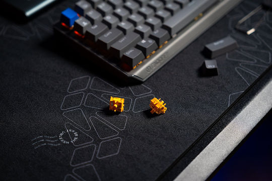 Endorfy Thock V2 75% Wireless Gaming Mechanical Keyboard 75% with Gateron Yellow Switches and RGB Lighting English US