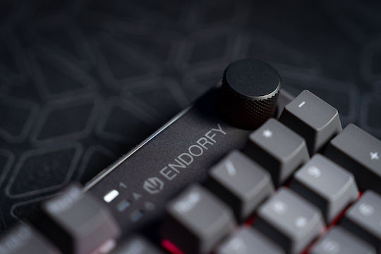 Endorfy Thock V2 Gaming Mechanisches Tastatur mit Benutzerdefinierten Rot Schaltern und RGB Beleuchtung (Englisch US)
